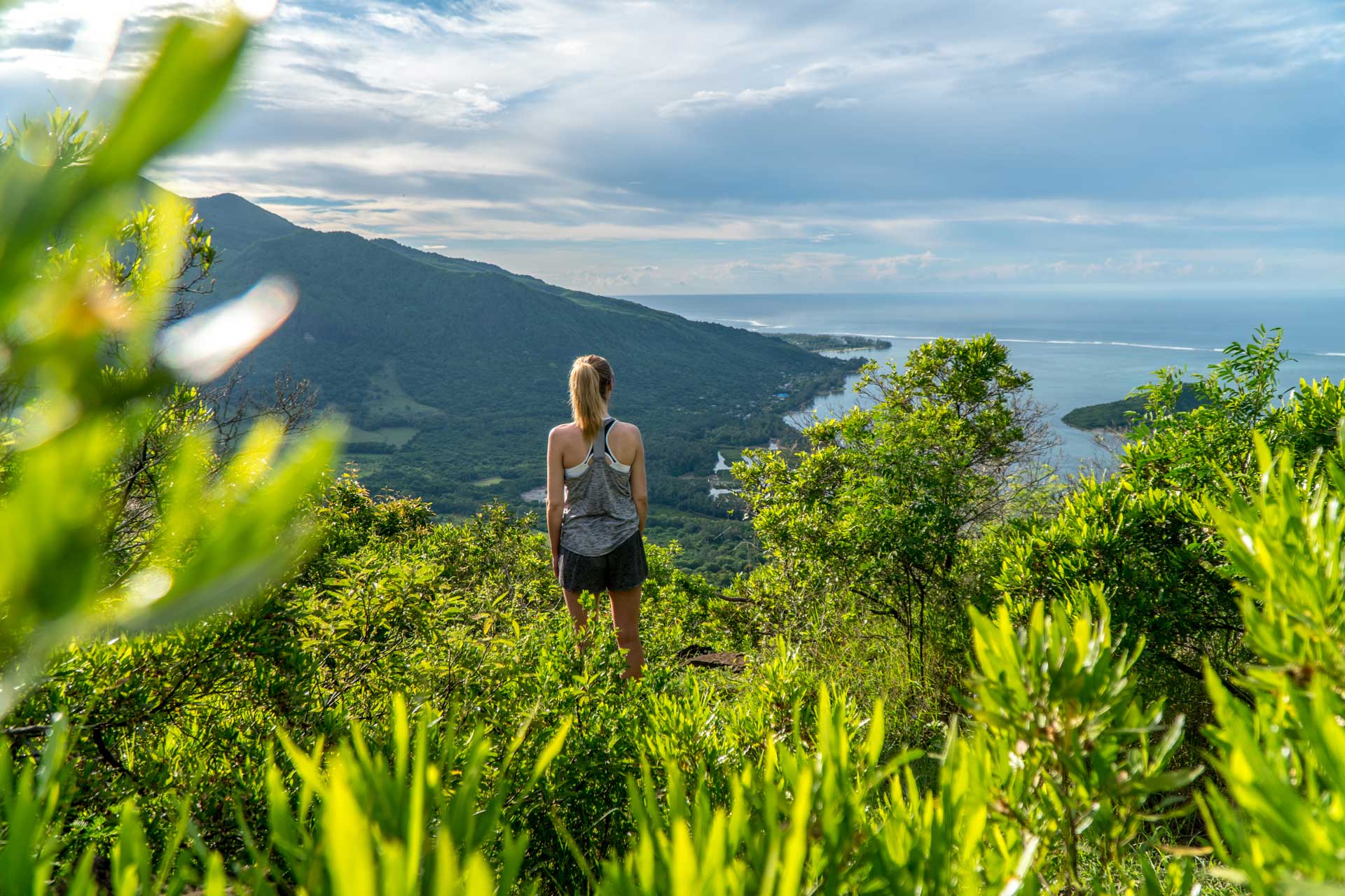 Le morne Brabant, Mauritius island